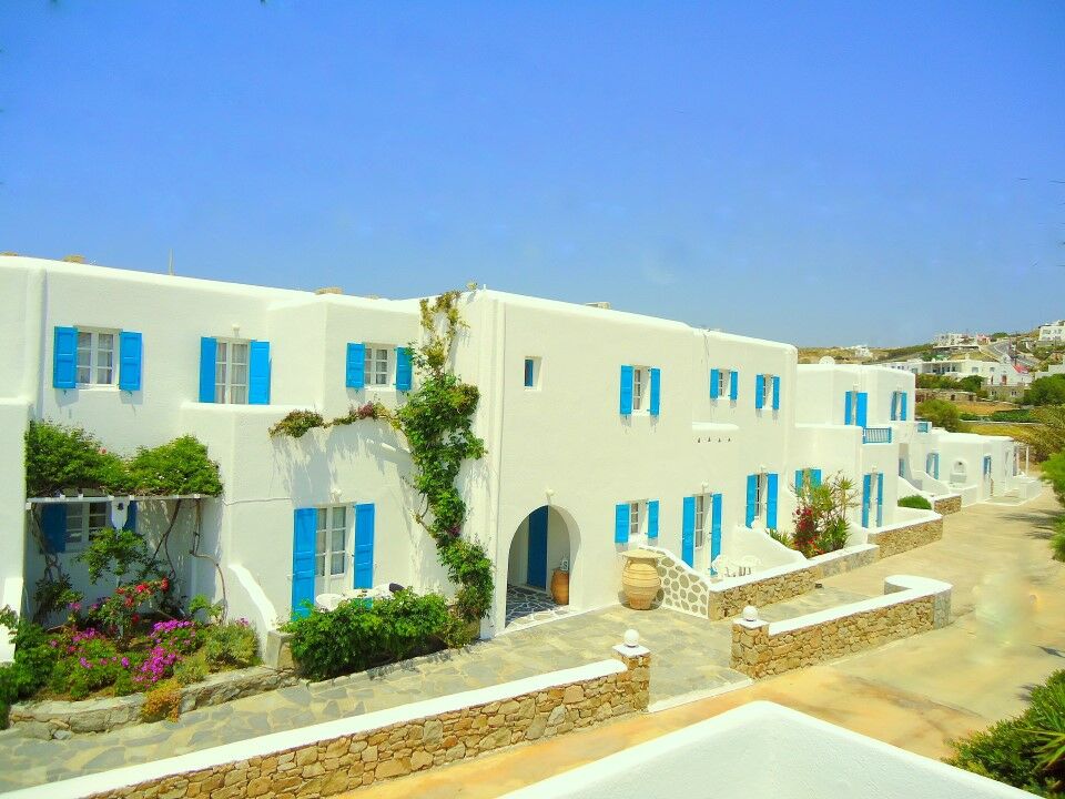 Cyclades Blue Aparthotel Ornósz Kültér fotó